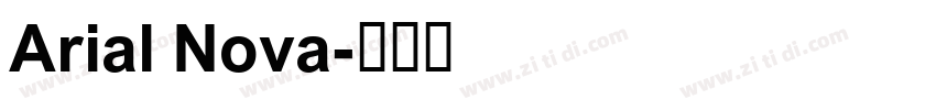 Arial Nova字体转换